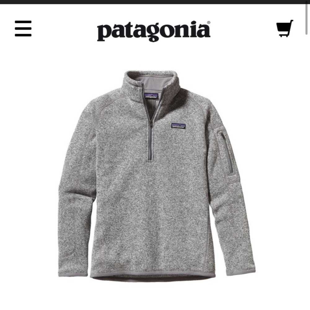 Women’s medium patagonia 1/4 zip fleece